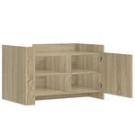 Salongbord Sonoma Eik 80X50X50 Cm Konstruert Tre
