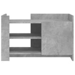 Salongbord Betonggrå 80X50X50 Cm Konstruert Tre