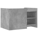 Salongbord Betonggrå 80X50X50 Cm Konstruert Tre