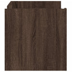 Salongbord Brun Eik 100X50X50 Cm Konstruert Tre