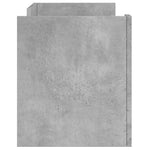 Tv-Benk Betonggrå 80X35X40 Cm Konstruert Tre