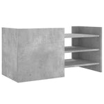 Tv-Benk Betonggrå 80X35X40 Cm Konstruert Tre