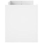 Tv-Benk Hvit 100X35X40 Cm Konstruert Tre