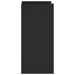 Skjenk Svart 45X35X75 Cm Konstruert Tre