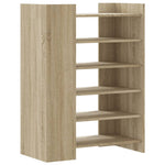 Skohylle Sonoma Eik 74,5X37,5X100 Cm Konstruert Tre