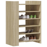 Skohylle Sonoma Eik 74,5X37,5X100 Cm Konstruert Tre