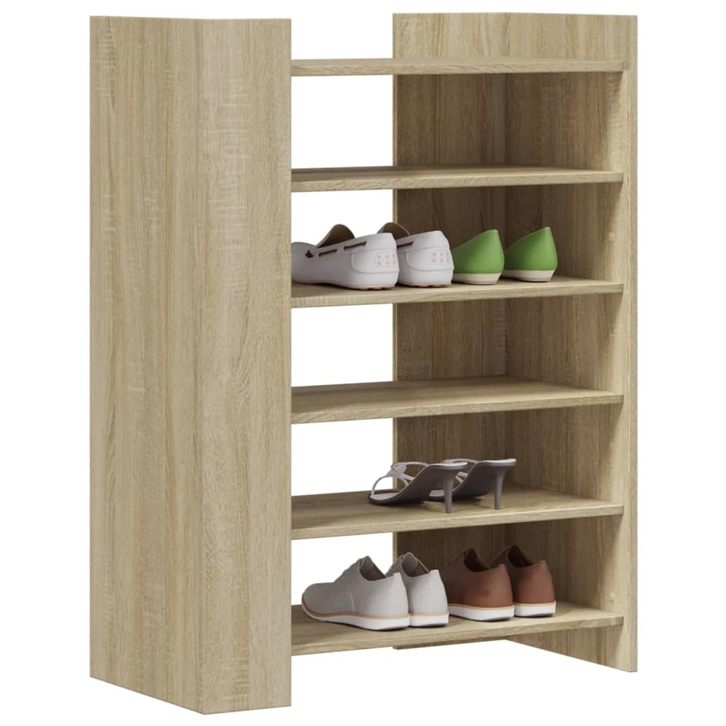 Skohylle Sonoma Eik 74,5X37,5X100 Cm Konstruert Tre