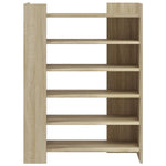 Skohylle Sonoma Eik 74,5X37,5X100 Cm Konstruert Tre