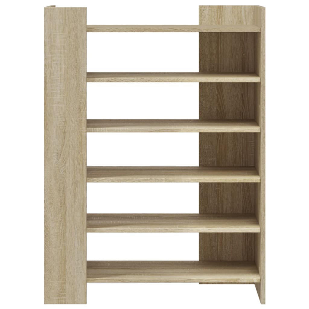 Skohylle Sonoma Eik 74,5X37,5X100 Cm Konstruert Tre