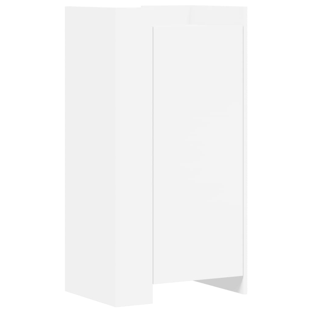 Skoskap Hvit 52X37,5X100 Cm Konstruert Tre