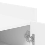 Skoskap Hvit 52X37,5X100 Cm Konstruert Tre