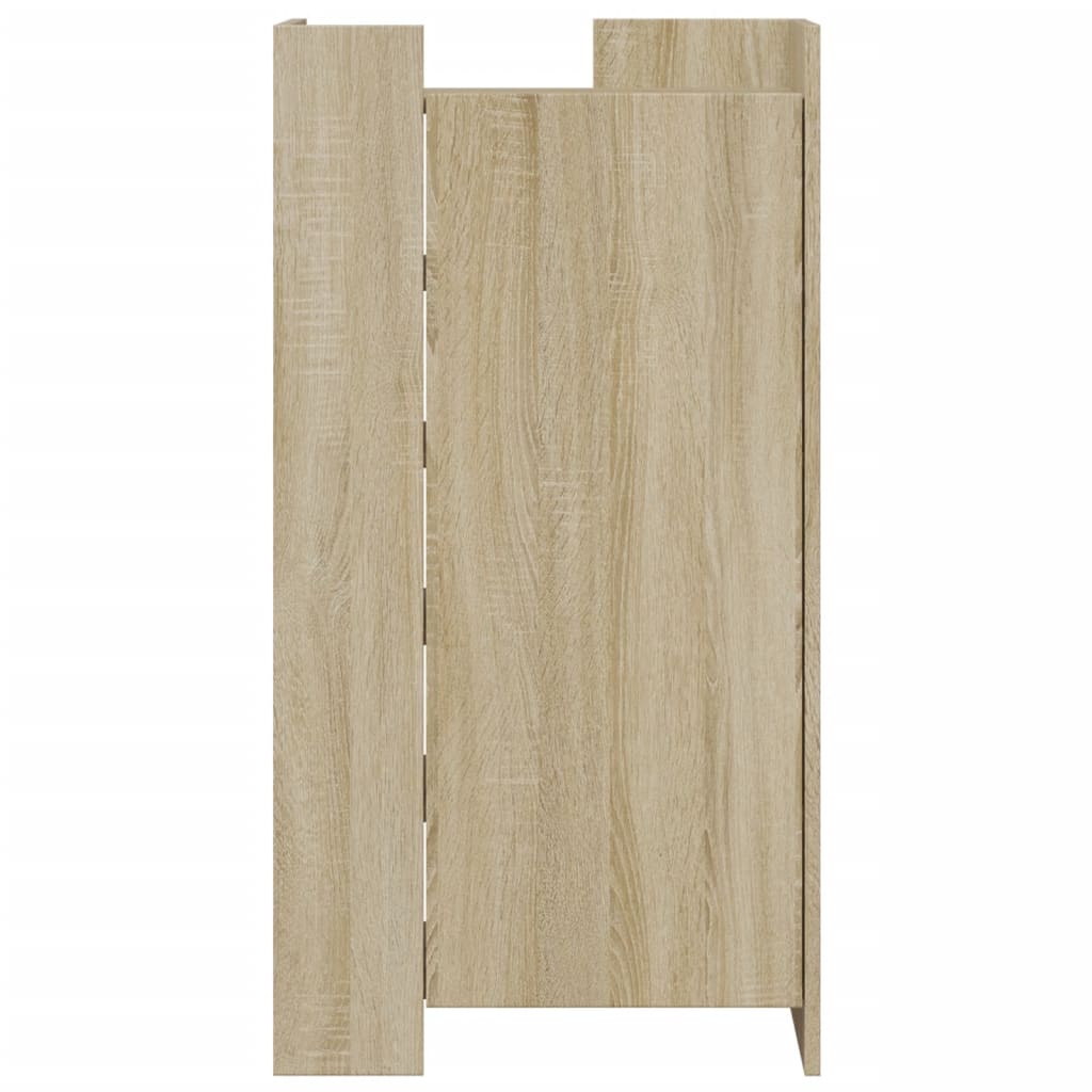Skohylle Sonoma Eik 52X37,5X100 Cm Konstruert Tre