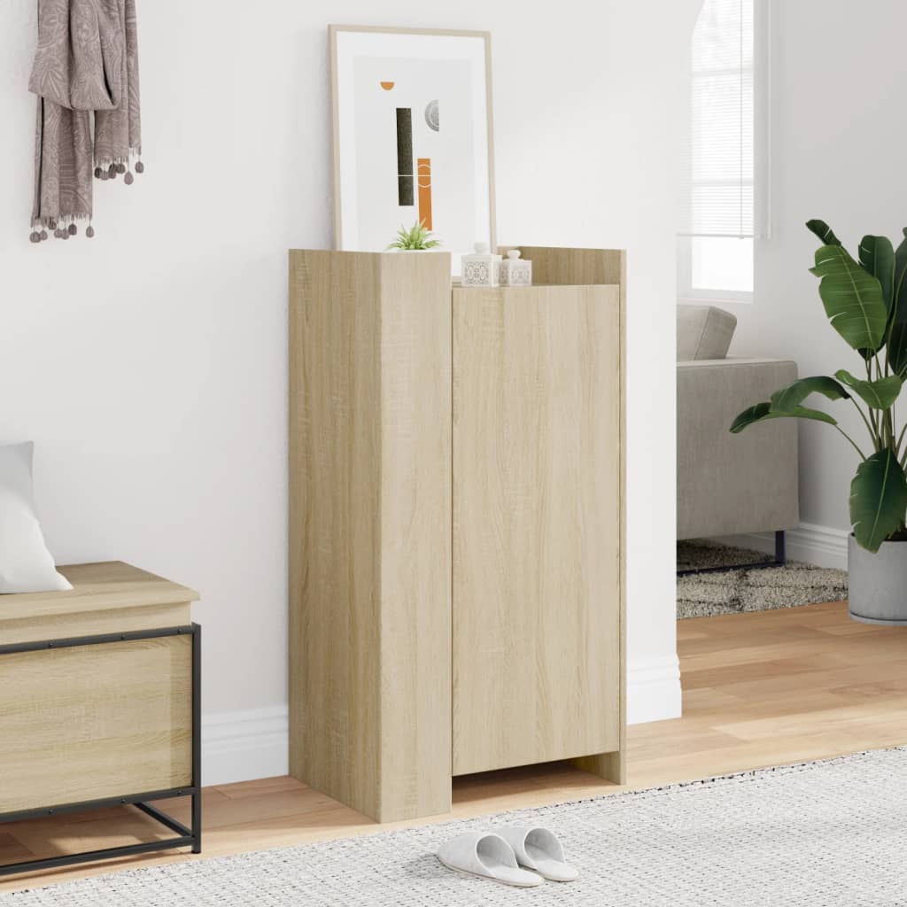 Skohylle Sonoma Eik 52X37,5X100 Cm Konstruert Tre