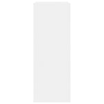 Skoskap Hvit 52X37,5X100 Cm Konstruert Tre