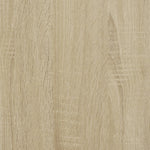 Skohylle Sonoma Eik 52X37,5X100 Cm Konstruert Tre