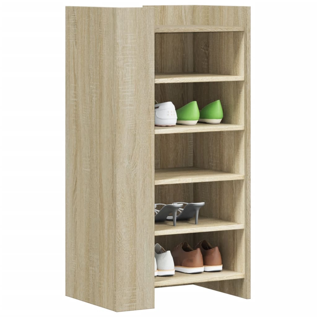 Skohylle Sonoma Eik 52X37,5X100 Cm Konstruert Tre