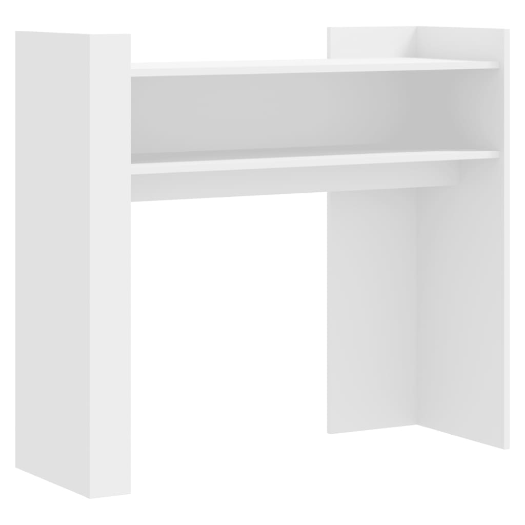 Konsollbord Hvit 100X35X90 Cm Konstruert Tre