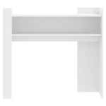 Konsollbord Hvit 100X35X90 Cm Konstruert Tre