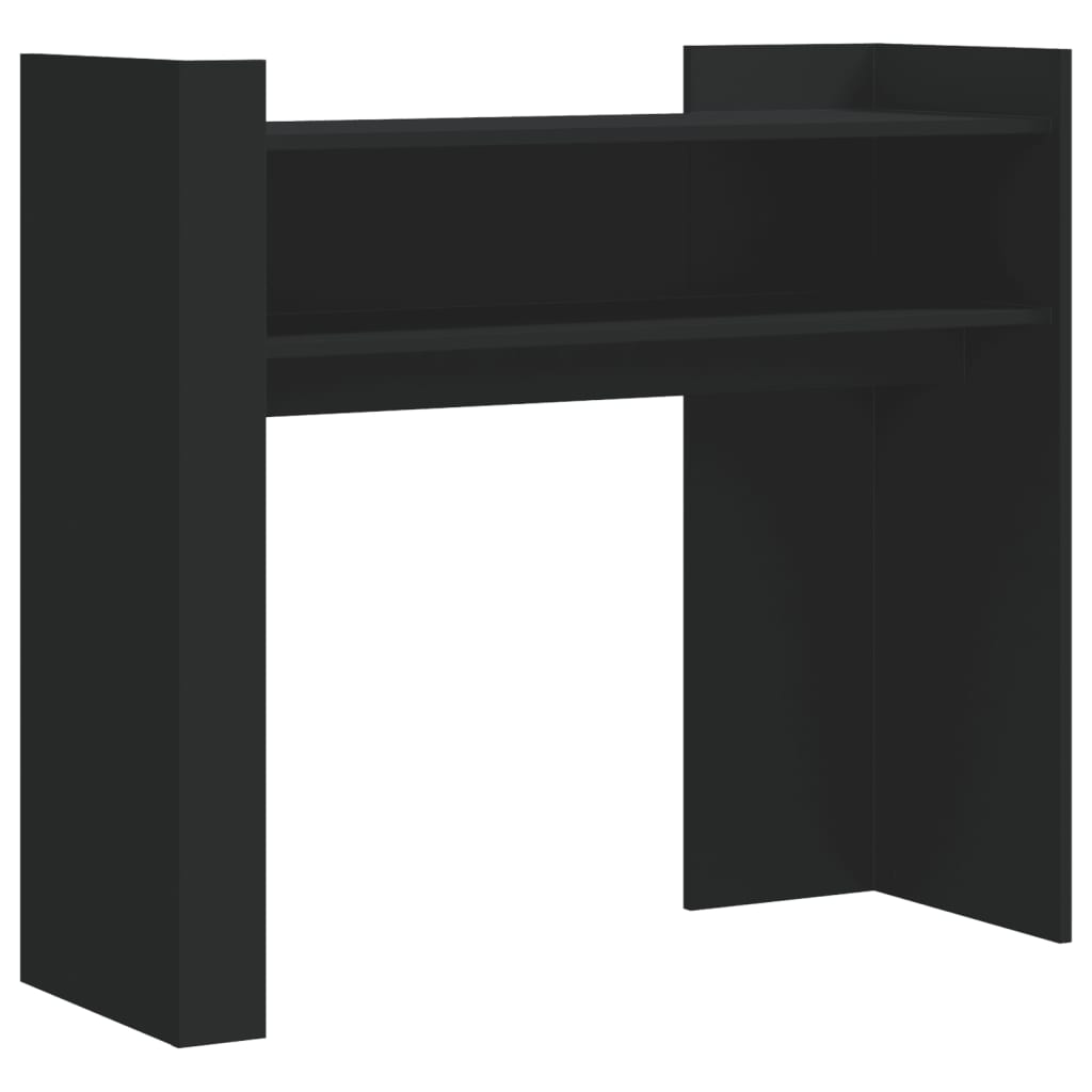 Konsollbord Svart 100X35X90 Cm Konstruert Tre