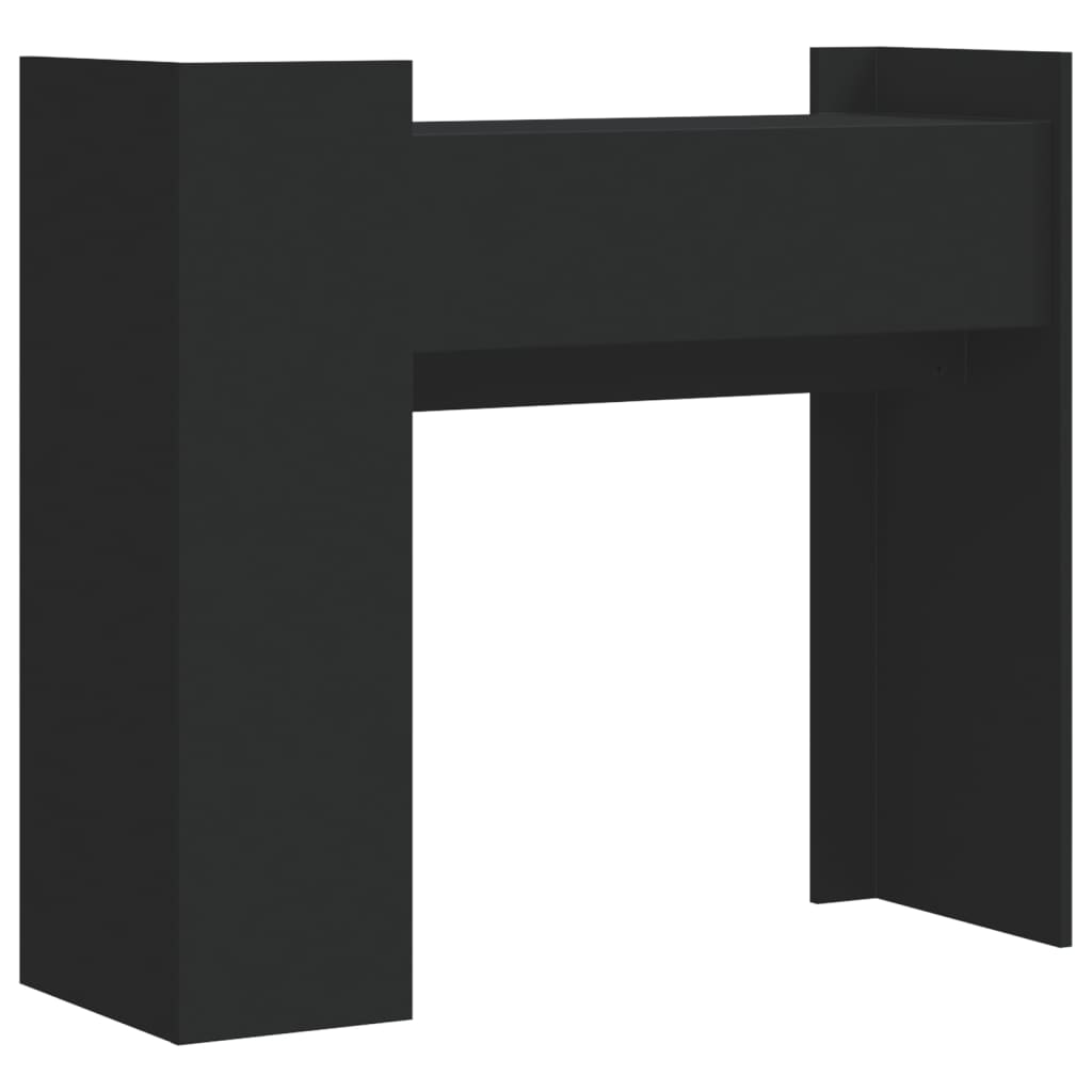Konsollbord Svart 100X35X90 Cm Konstruert Tre