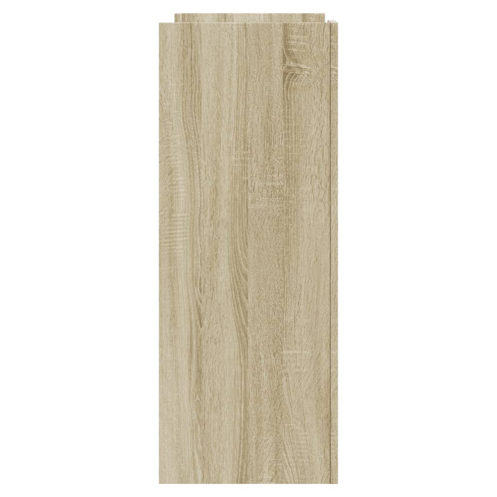 Konsollbord Sonoma Eik 100X35X90 Cm Konstruert Tre
