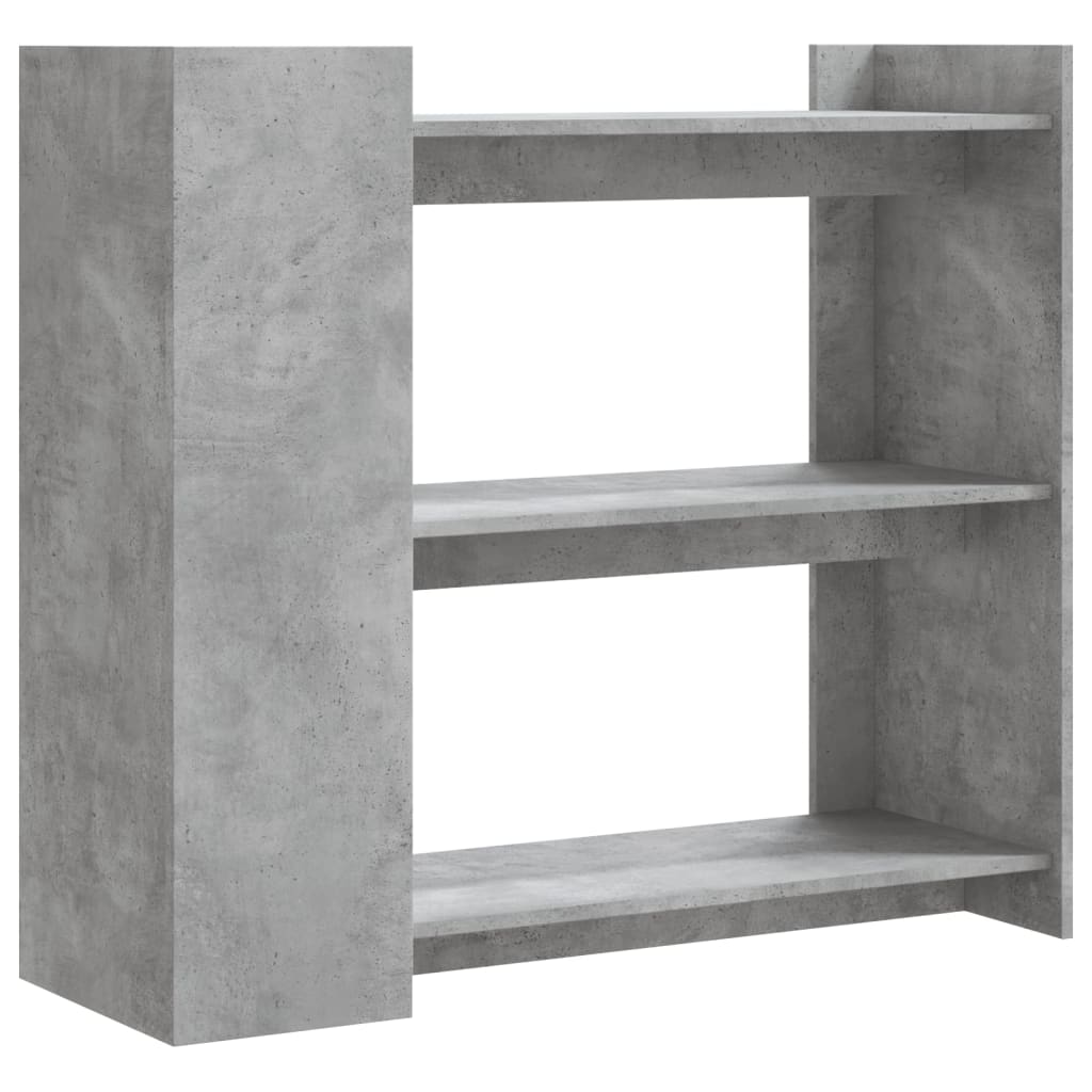 Konsollbord Betonggrå 100X35X90 Cm Konstruert Tre
