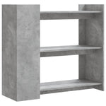 Konsollbord Betonggrå 100X35X90 Cm Konstruert Tre