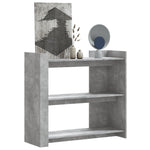 Konsollbord Betonggrå 100X35X90 Cm Konstruert Tre