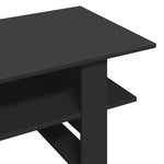 Salongbord Svart 102X55X42 Cm Konstruert Tre