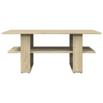 Salongbord Sonoma Eik 102X55X42 Cm Konstruert Tre