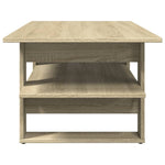 Salongbord Sonoma Eik 102X55X42 Cm Konstruert Tre