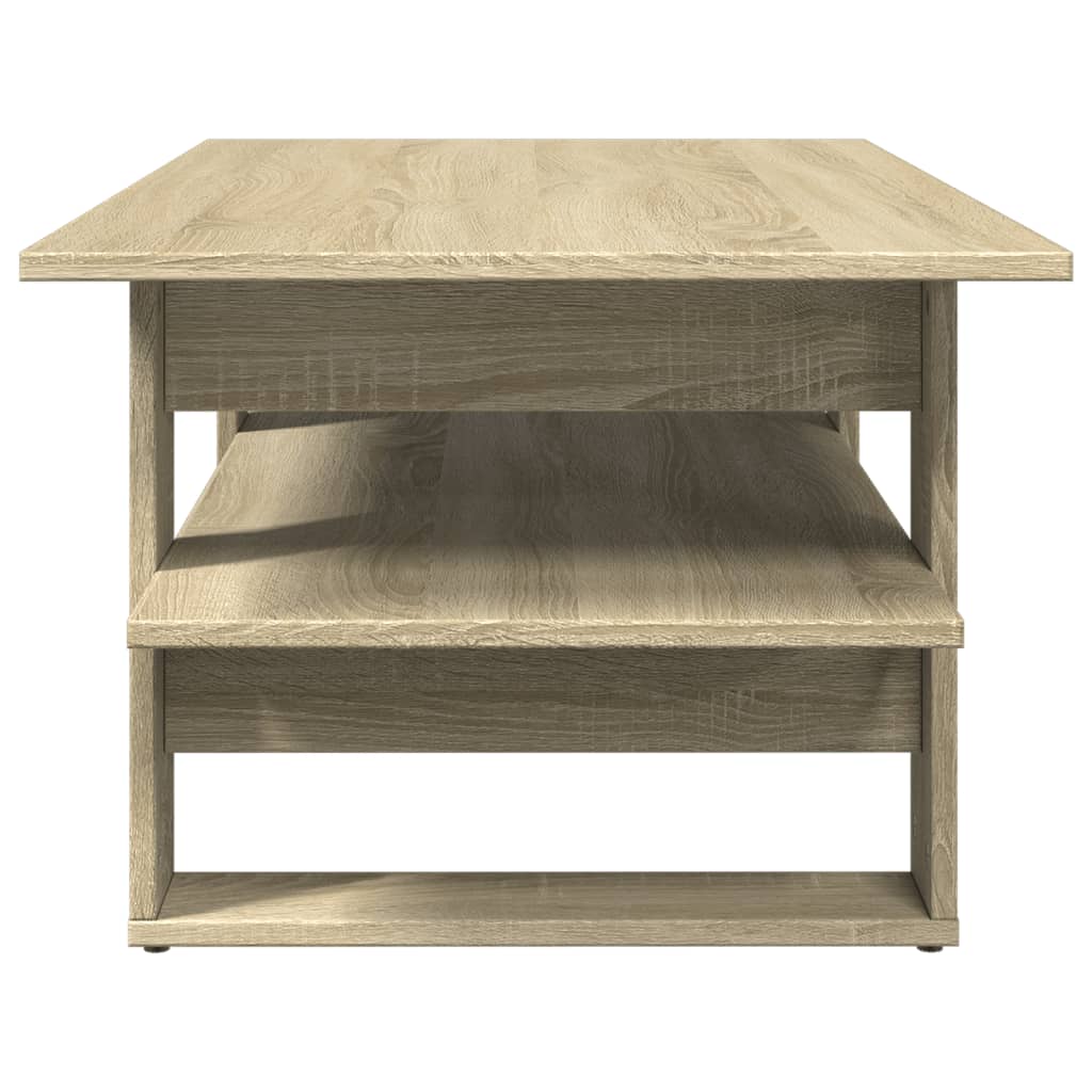 Salongbord Sonoma Eik 102X55X42 Cm Konstruert Tre