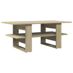 Salongbord Sonoma Eik 102X55X42 Cm Konstruert Tre