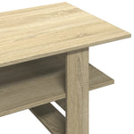 Salongbord Sonoma Eik 102X55X42 Cm Konstruert Tre