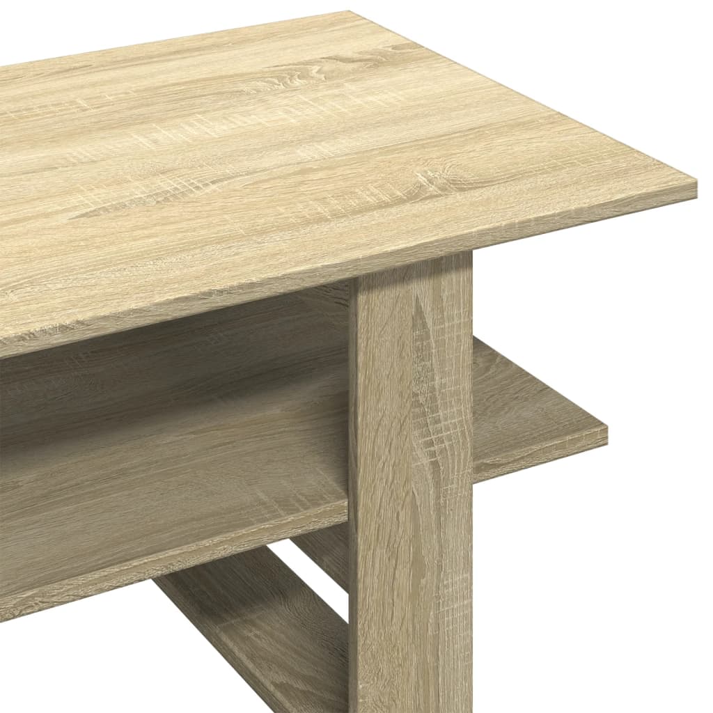 Salongbord Sonoma Eik 102X55X42 Cm Konstruert Tre