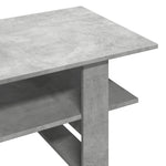 Salongbord Betonggrå 102X55X42 Cm Konstruert Tre