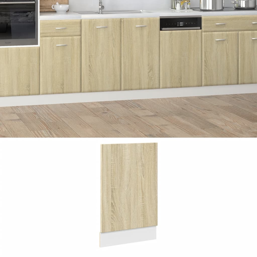 Oppvaskmaskinspanel &quot;Lyon&quot; Sonoma Eik 45X3X67 Cm Sponplate