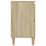 Servantskap Sonoma Eik 80X33X60 Cm Konstruert Tre