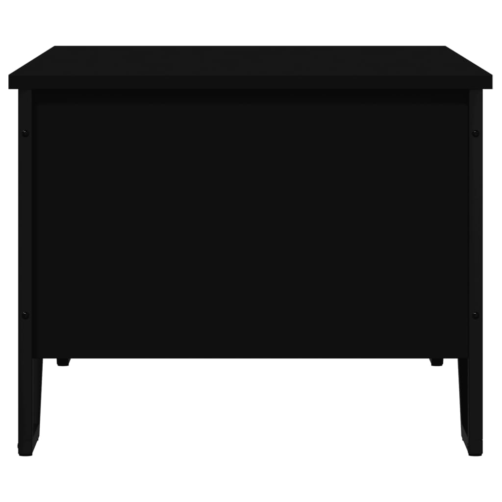 Salongbord Svart 100X51X40 Cm Konstruert Tre