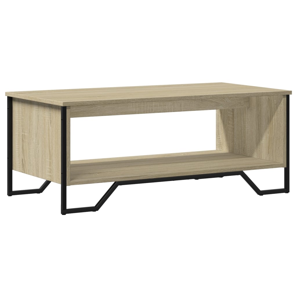 Salongbord Sonoma Eik 100X51X40 Cm Konstruert Tre