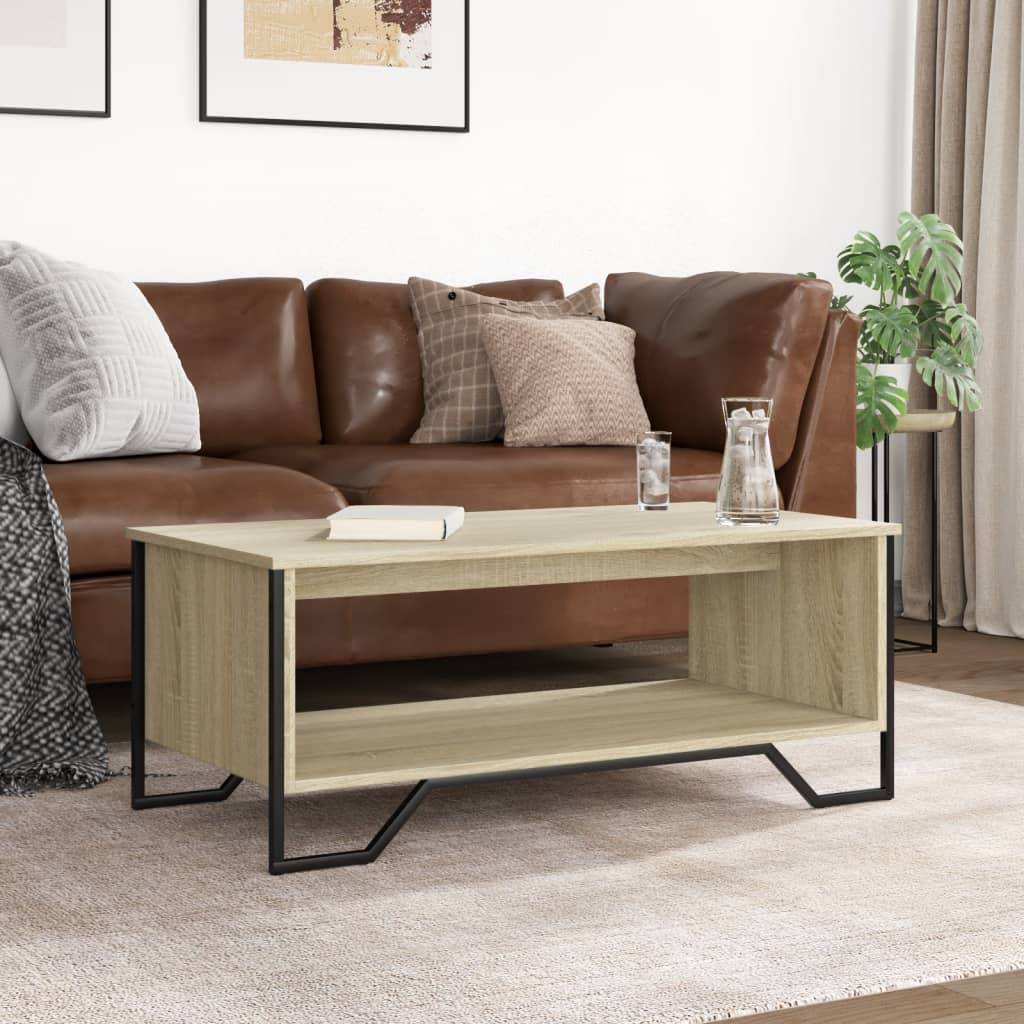 Salongbord Sonoma Eik 100X51X40 Cm Konstruert Tre