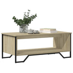 Salongbord Sonoma Eik 100X51X40 Cm Konstruert Tre
