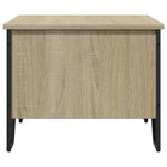 Salongbord Sonoma Eik 75X51X40 Cm Konstruert Tre