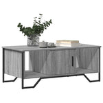 Salongbord Grå Sonoma 100X51X40 Cm Konstruert Tre
