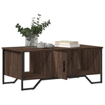 Salongbord Brun Eik 100X51X40 Cm Konstruert Tre
