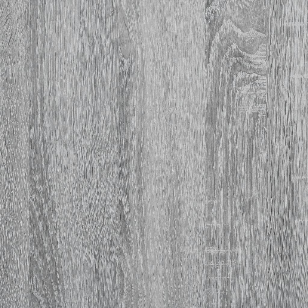 Konsollbord Grå Sonoma 100X35X74,5 Cm Konstruert Tre
