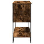 Konsollbord Røkt Eik 100X35X74,5 Cm Konstruert Tre