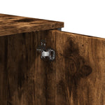 Konsollbord Røkt Eik 100X35X74,5 Cm Konstruert Tre