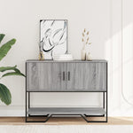 Konsollbord Grå Sonoma 100X35X74,5 Cm Konstruert Tre