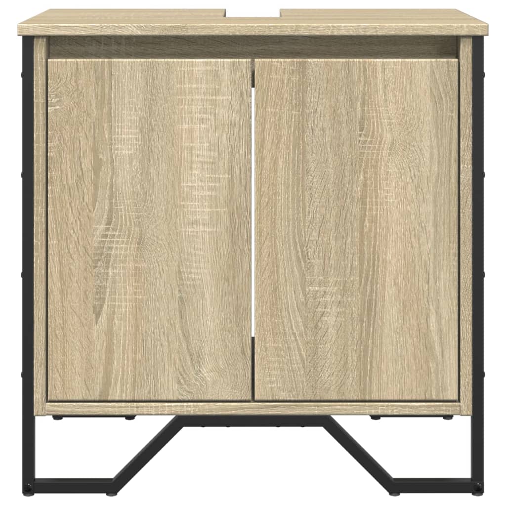 Servantskap Sonoma Eik 60X35X60 Cm Konstruert Tre